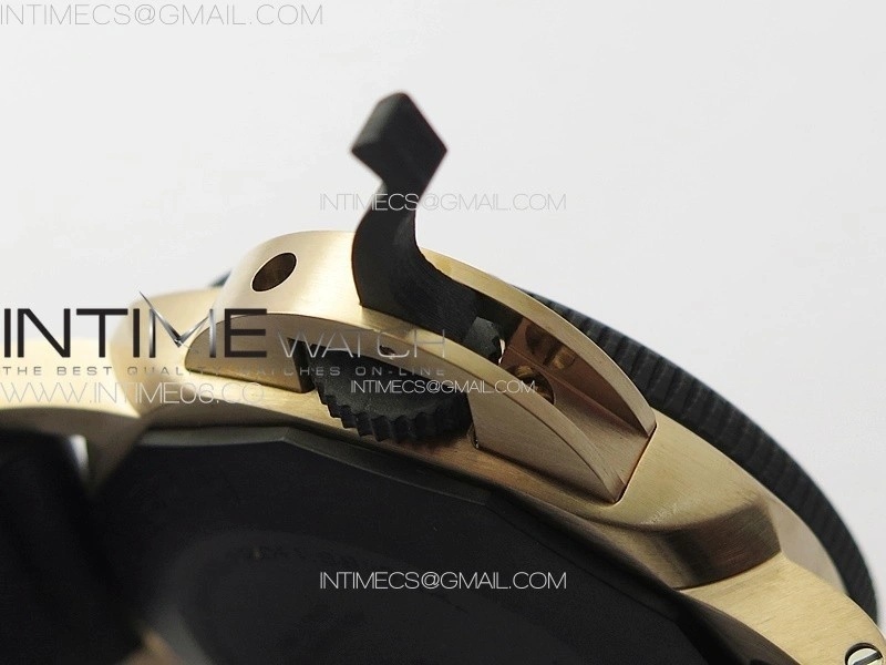 PAM1070 W VSF 1:1 Best Edition Black Dial on Black Rubber Strap P.900 Super Clone
